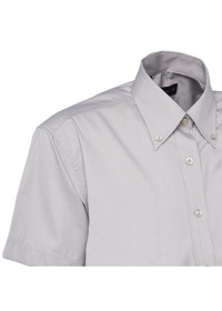 Embroidered Short Sleeve Oxford Shirt Uneek UC702