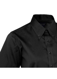 Embroidered Ladies Long Sleeve Oxford Shirt Uneek UC703