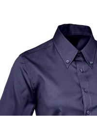 Embroidered Ladies Long Sleeve Oxford Shirt Uneek UC703