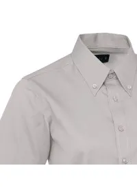 Embroidered Ladies Long Sleeve Oxford Shirt Uneek UC703