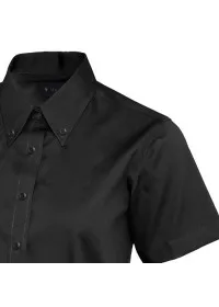 Embroidered Ladies Short Sleeve Oxford Shirt Uneek UC704