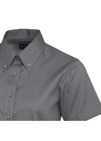 Embroidered Ladies Short Sleeve Oxford Shirt Uneek UC704