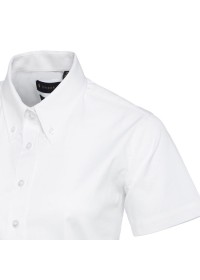 Embroidered Ladies Short Sleeve Oxford Shirt Uneek UC704