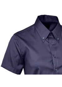 Embroidered Ladies Short Sleeve Oxford Shirt Uneek UC704