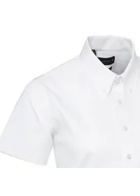 Embroidered Ladies Short Sleeve Oxford Shirt Uneek UC704
