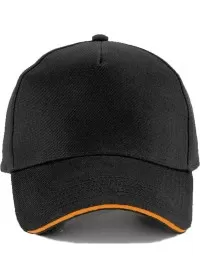 Sandwich Peak Cap with piping Beechfield BC15C