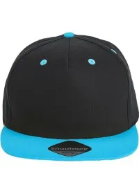 Beechfield B610C Cap Contrast Flat Peak Snapback