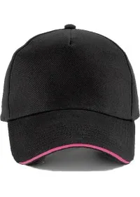 Sandwich Peak Cap with piping Beechfield BC15C