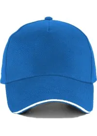 Sandwich Peak Cap with piping Beechfield BC15C