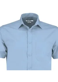 Short Sleeve Poplin Shirt Kustom Kit KK141