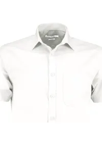 Short Sleeve Poplin Shirt Kustom Kit KK141