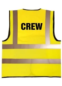 Crew Printed Hi Vis Vest