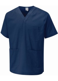 V Neck Scrub Tunic Uneek UC921 Navy