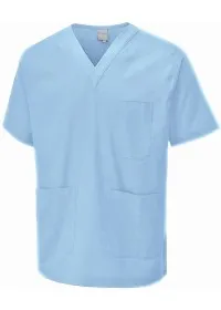 V Neck Scrub Tunic Uneek UC921 Sky Blue