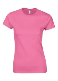 Ladies Softstyle Fitted Tee Shirt GD072  Azalea