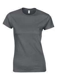 Ladies Softstyle Fitted Tee Shirt GD072 Dark Heather