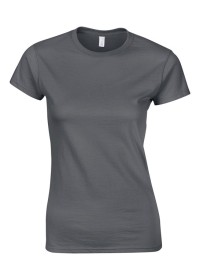 Ladies Softstyle Fitted Tee Shirt GD072 Dark Heather