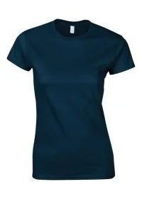 Ladies Softstyle Fitted Tee Shirt GD072 Navy
