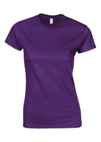 Ladies Softstyle Fitted Tee Shirt GD072 Purple
