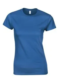 Ladies Softstyle Fitted Tee Shirt GD072 Royal Blue