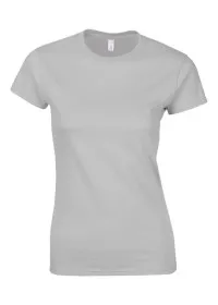 Ladies Softstyle Fitted Tee Shirt GD072 Sport Grey