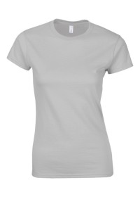 Ladies Softstyle Fitted Tee Shirt GD072 Sport Grey
