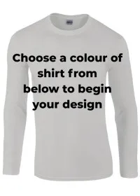 Custom Printed Long Sleeve Tee GD011