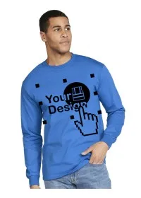 Custom Ultra Cotton Long Sleeve T GD014