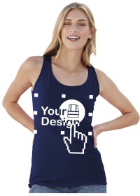 Custom Printed Gildan Ladies Vest COLOURS 64200L GD077