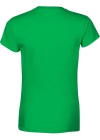 Ladies Fitted Tee Shirt Gildan GD072