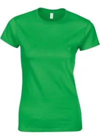 Ladies Fitted Tee Shirt Gildan GD072