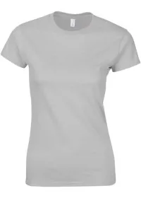 Ladies Fitted Tee Shirt Gildan GD072