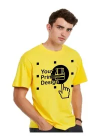 Adult Custom Printed Tee Shirt Uneek UC301