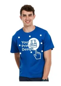 Adult Custom Printed Premium Tee Shirt Uneek UC302