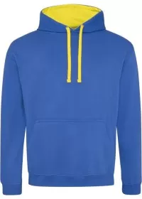 Custom Printed Two Colour Hoodie Awdis JH003