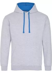 Custom Printed Two Colour Hoodie Awdis JH003