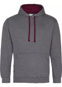 Custom Printed Two Colour Hoodie Awdis JH003