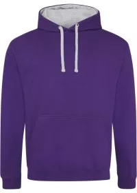 Custom Printed Two Colour Hoodie Awdis JH003