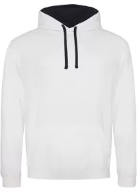Custom Printed Two Colour Hoodie Awdis JH003
