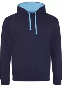 Custom Printed Two Colour Hoodie Awdis JH003