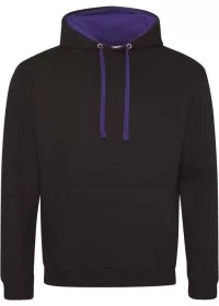 Custom Printed Two Colour Hoodie Awdis JH003