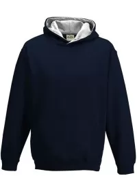 Kids Custom Printed Two Tone Hoodie Awdis JH03J