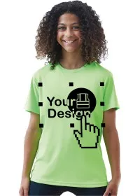 Custom Printed Kids Cool Fit Tee Shirt JC01J