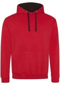Custom Printed Two Colour Hoodie Awdis JH003