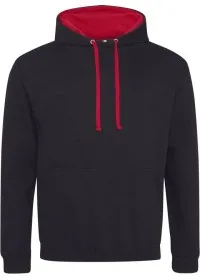 Custom Printed Two Colour Hoodie Awdis JH003