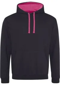Custom Printed Two Colour Hoodie Awdis JH003