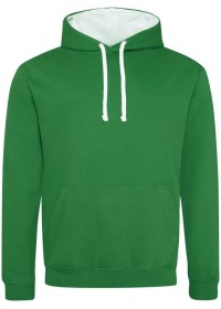 Custom Printed Two Colour Hoodie Awdis JH003