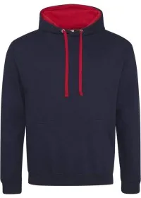 Custom Printed Two Colour Hoodie Awdis JH003