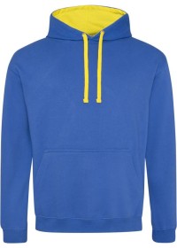 Custom Printed Two Colour Hoodie Awdis JH003