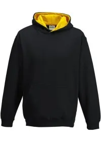 Kids Custom Printed Two Tone Hoodie Awdis JH03J